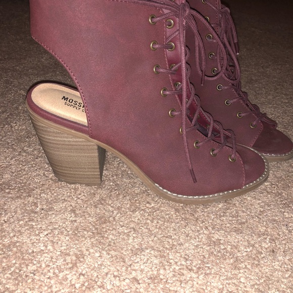 Mossimo Supply Co. Shoes - Lace Up Booties